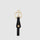 Leather Keychain with carabiner hook