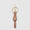 Leather Keychain with carabiner hook