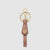 Leather Keychain with carabiner hook