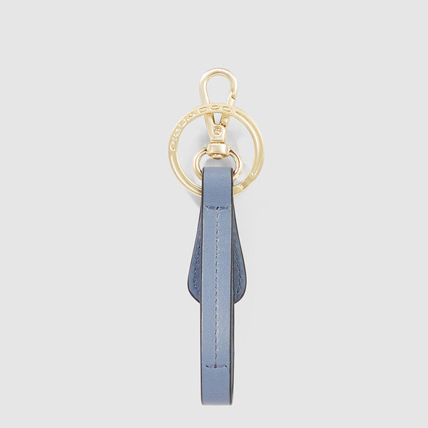 Leather Keychain with carabiner hook