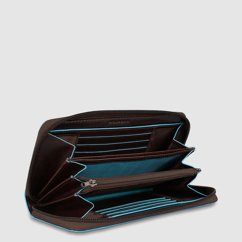 Zipper women’s wallet with coin pocket