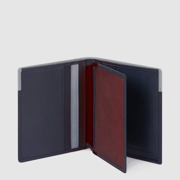 Credit card holder with RFID anti-fraud protection