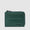 Zipper coin pouch with document holder