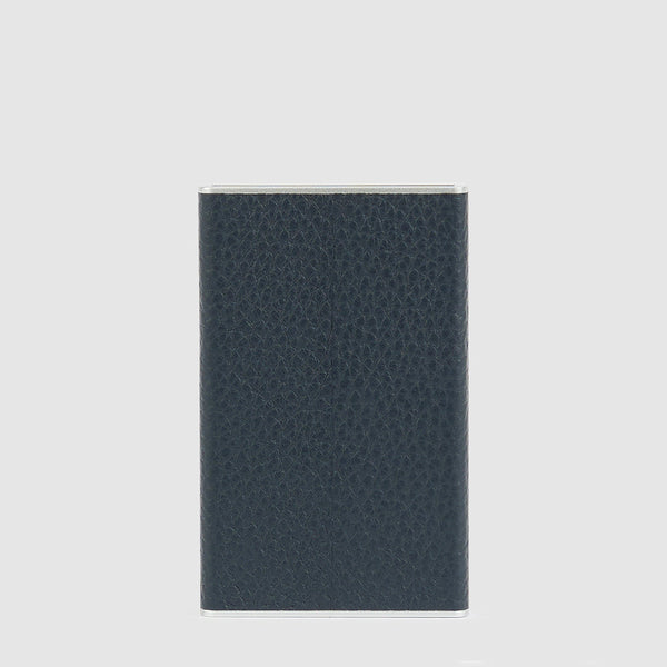 Credit card case with sliding system