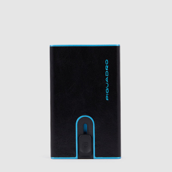 Compact wallet for banknotes and credi cards