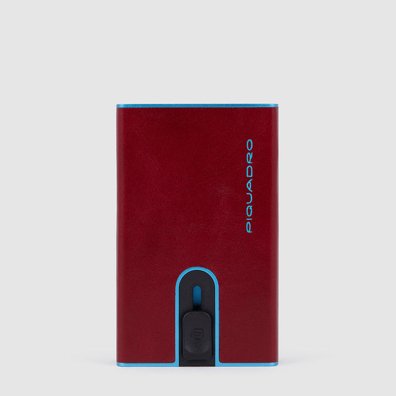 Compact wallet for banknotes and credi cards