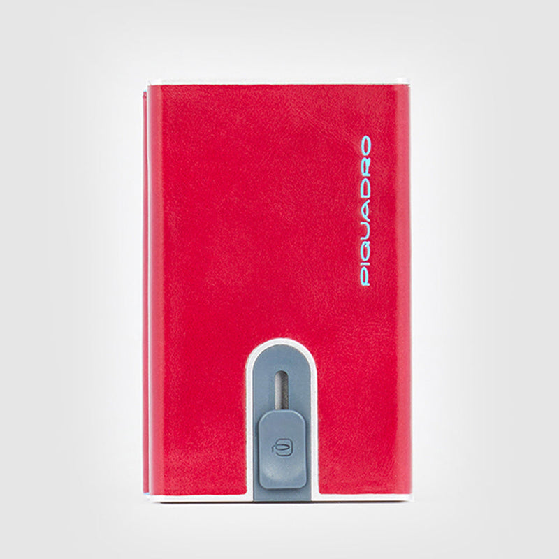 Compact wallet for banknotes and credi cards with