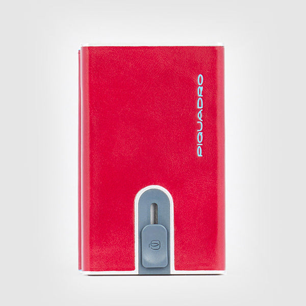 Compact wallet for banknotes and credi cards with