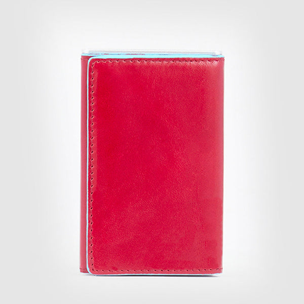 Compact wallet for banknotes and credi cards with