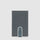 Compact wallet for banknotes and credi cards with