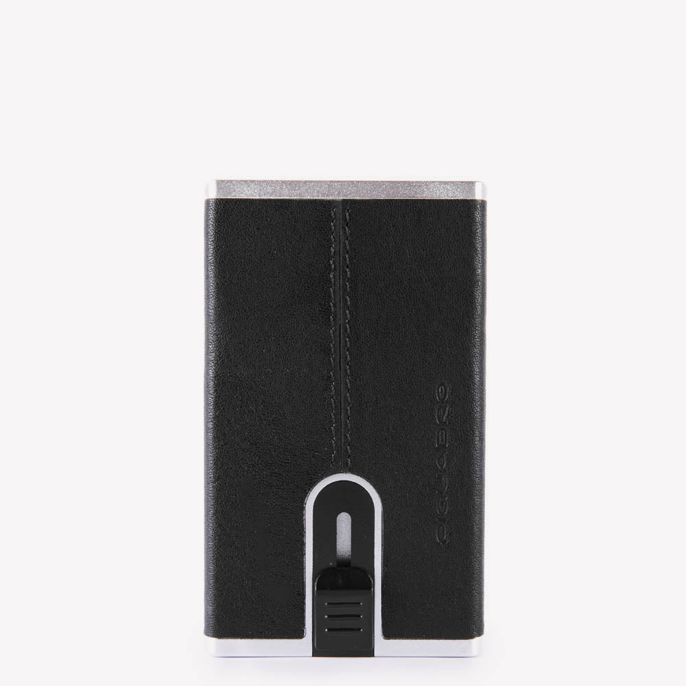 Compact wallet for banknotes and credi cards with