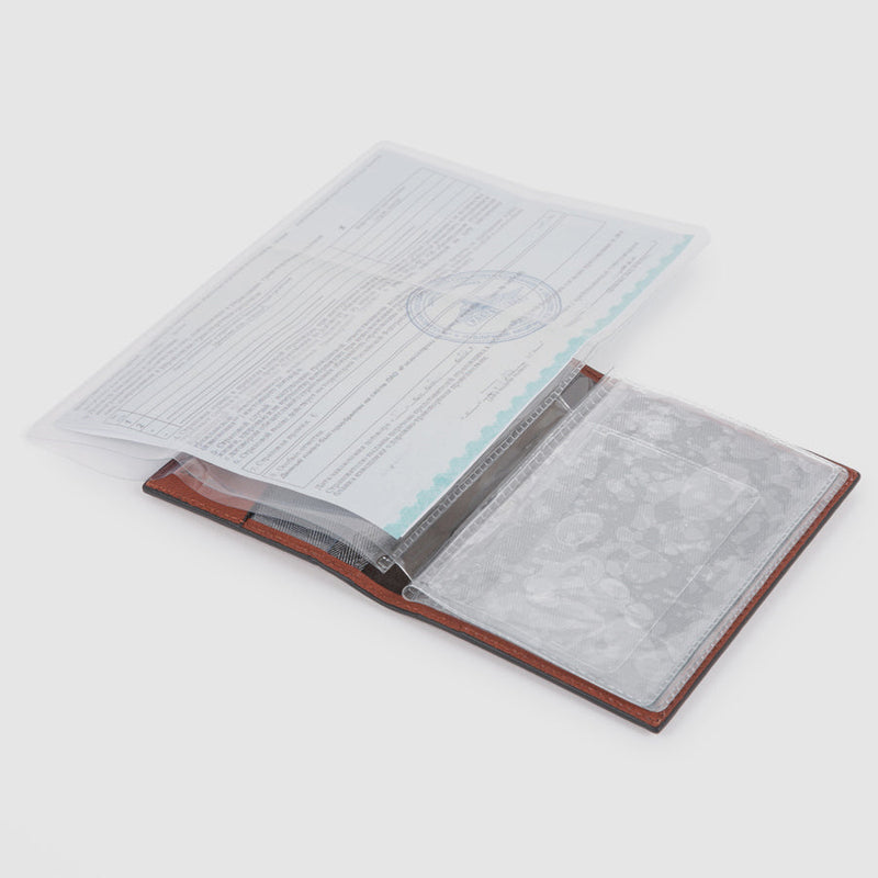 Russian driving licence holder