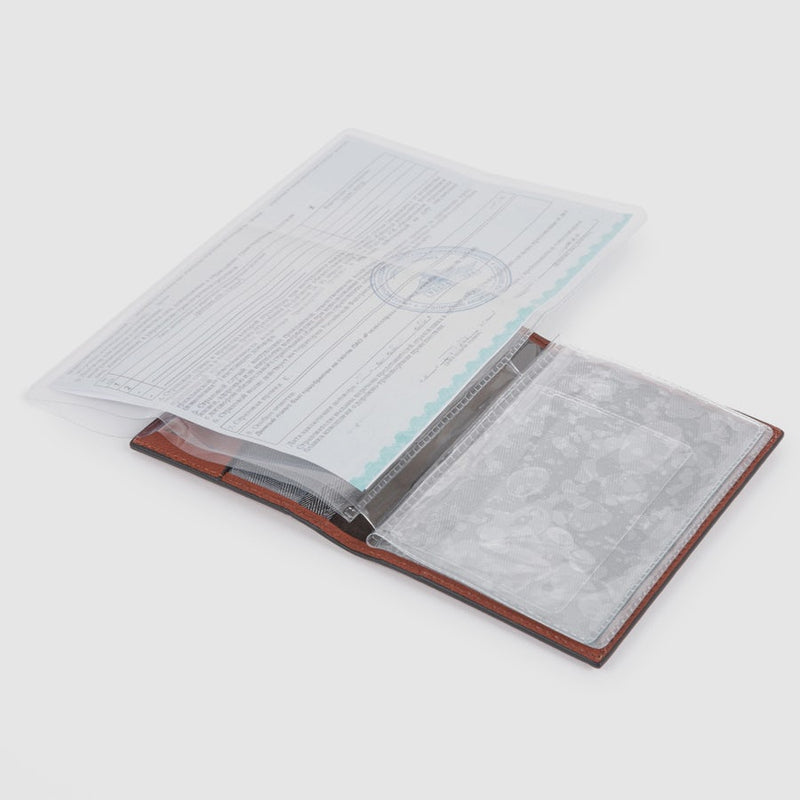 Russian driving licence holder