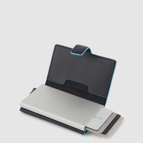 Credit card holder case in metal