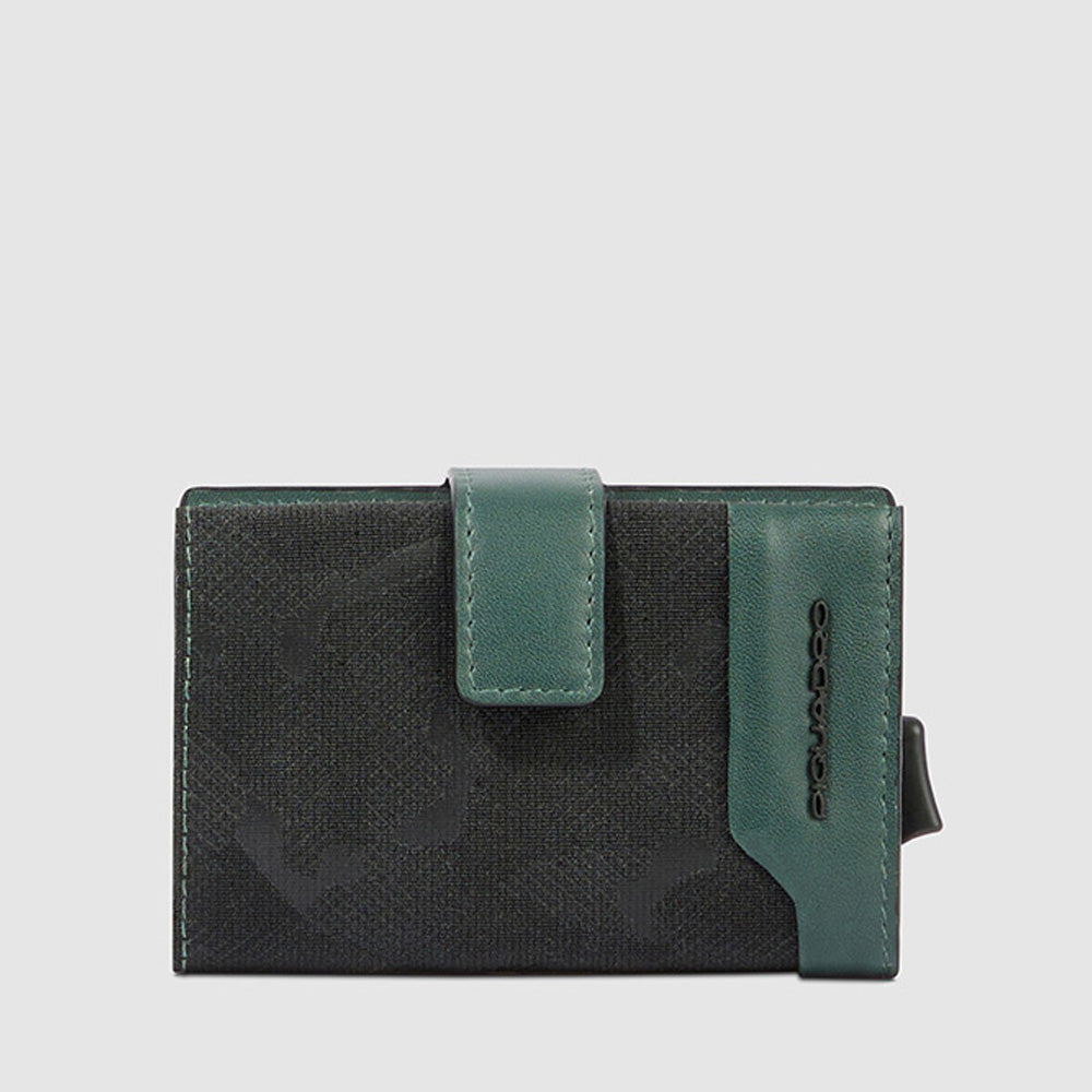 Credit card holder case in metal