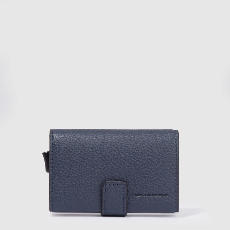 Credit card holder case in metal