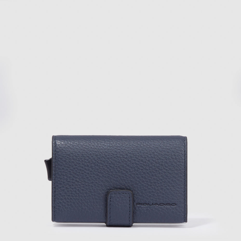 Credit card holder case in metal