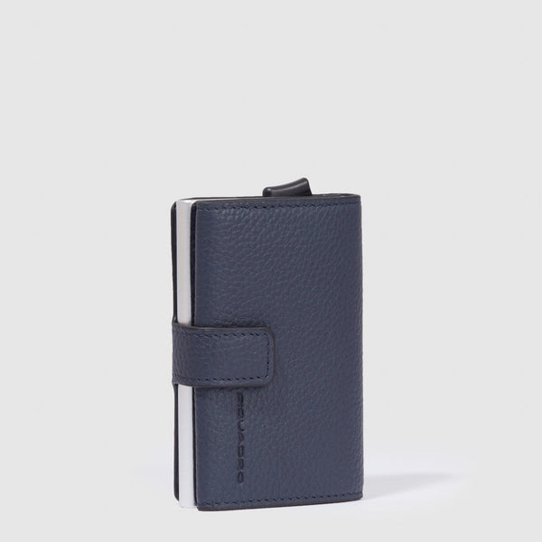 Credit card holder case in metal