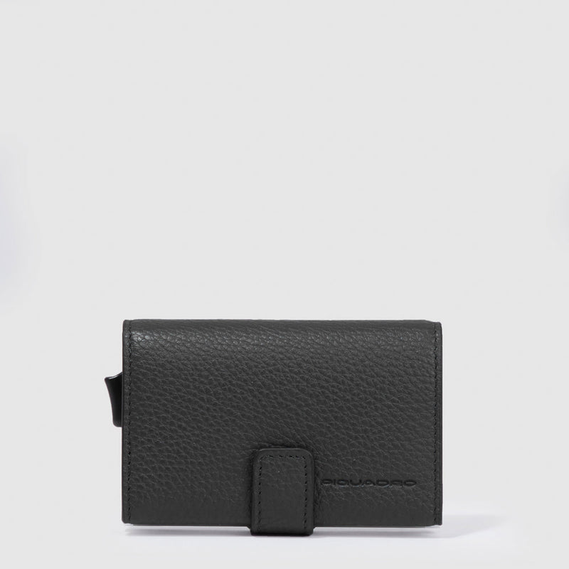 Credit card holder case in metal