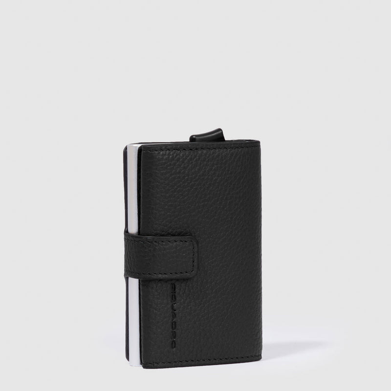 Credit card holder case in metal