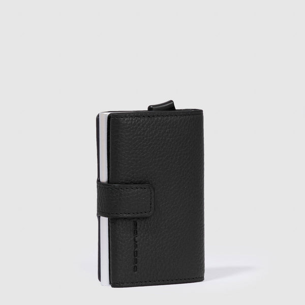 Credit card holder case in metal