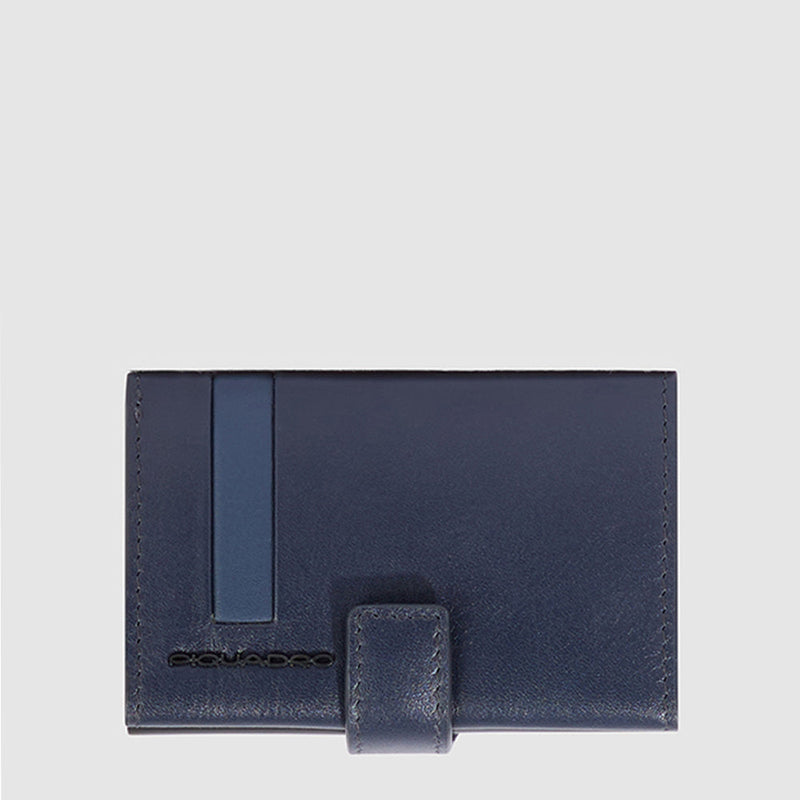Credit card holder case in metal