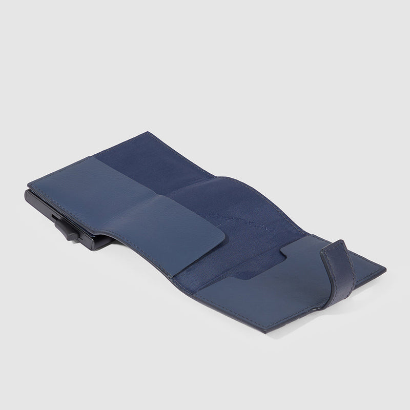 Credit card holder case in metal