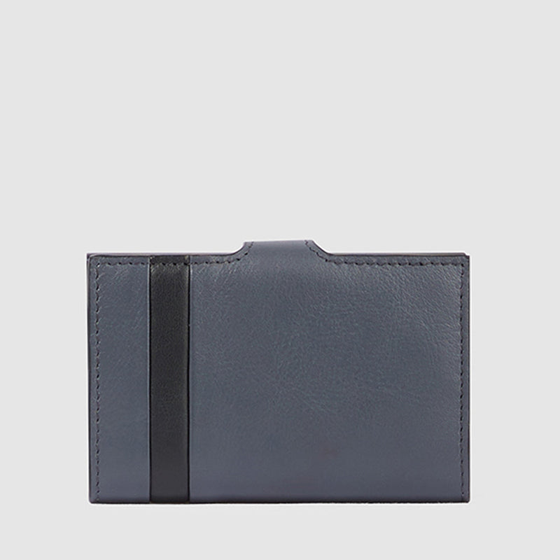 Credit card holder case in metal