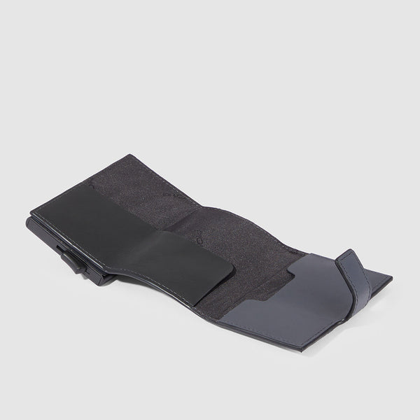 Credit card holder case in metal