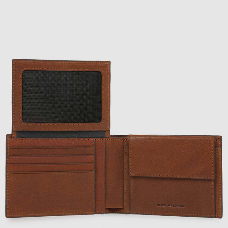 Men’s wallet with flip up ID window