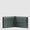 Men’s wallet with flip up ID window, coin pocket