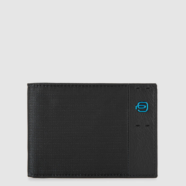 Men’s wallet with flip up ID window, coin pocket