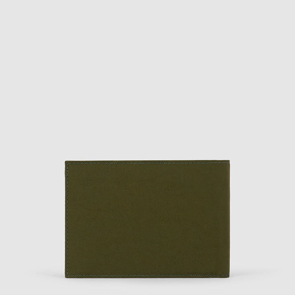Men’s wallet in recycled fabric