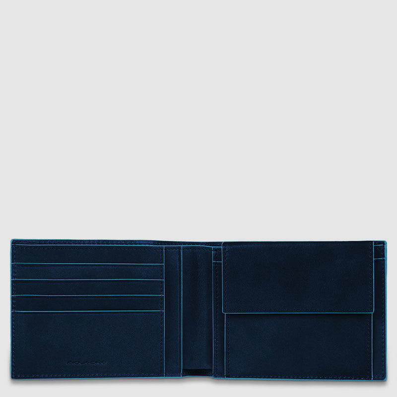 Men’s wallet with coin pocket