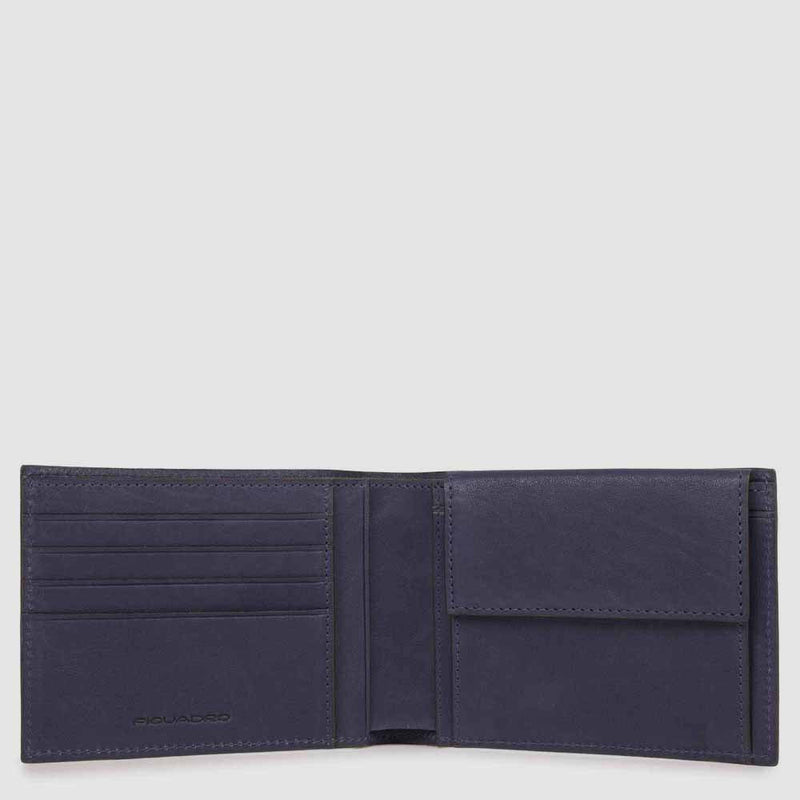 Men’s wallet with coin pocket
