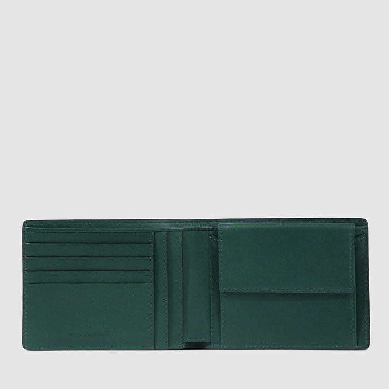 Men’s wallet with coin pocket