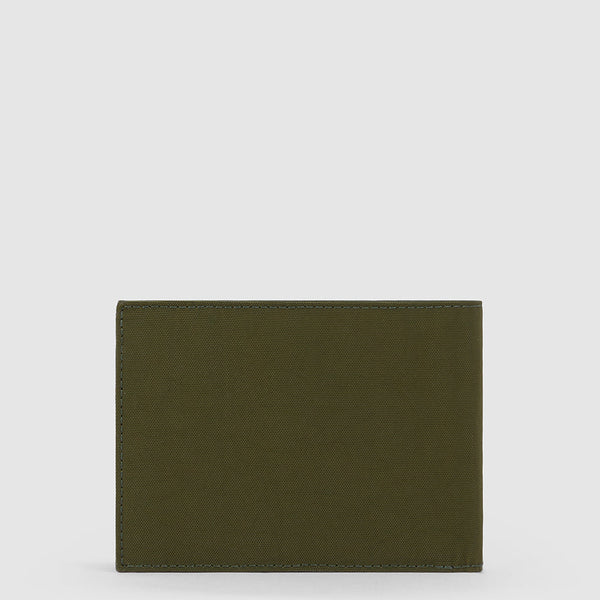 Men’s wallet in recycled fabric