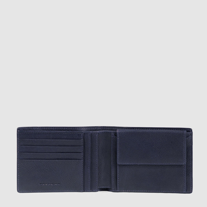 Men’s wallet with coin pocket