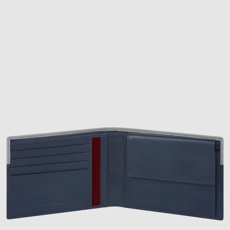 Men’s wallet with coin pocket