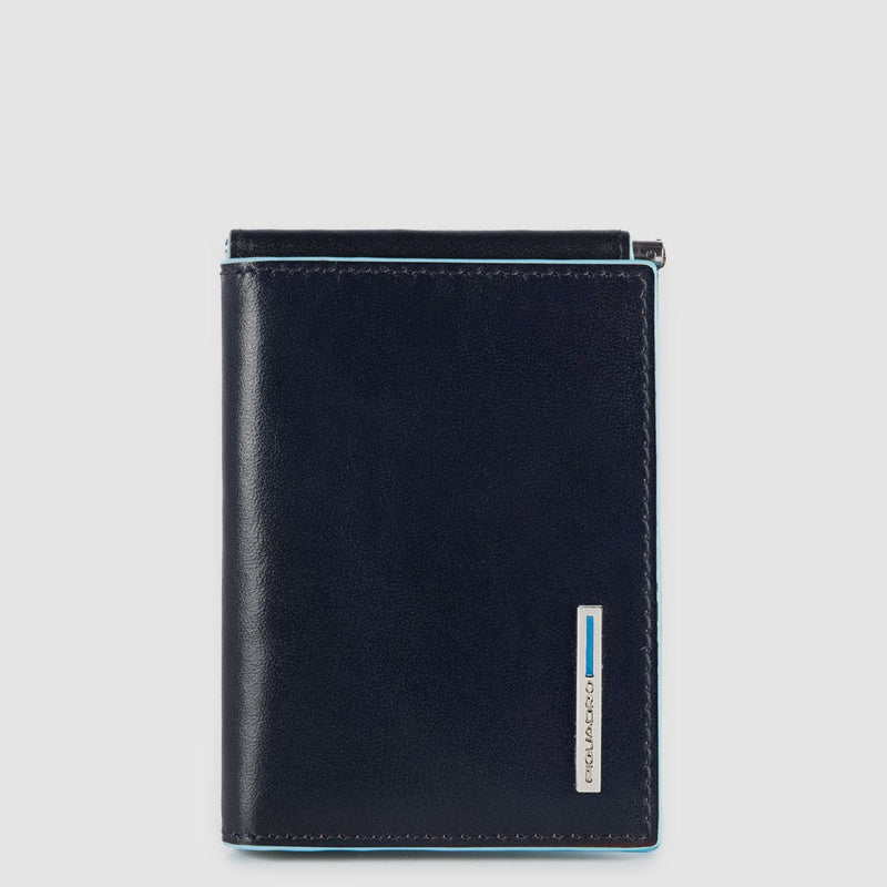 Men’s vertical wallet samll with money clip