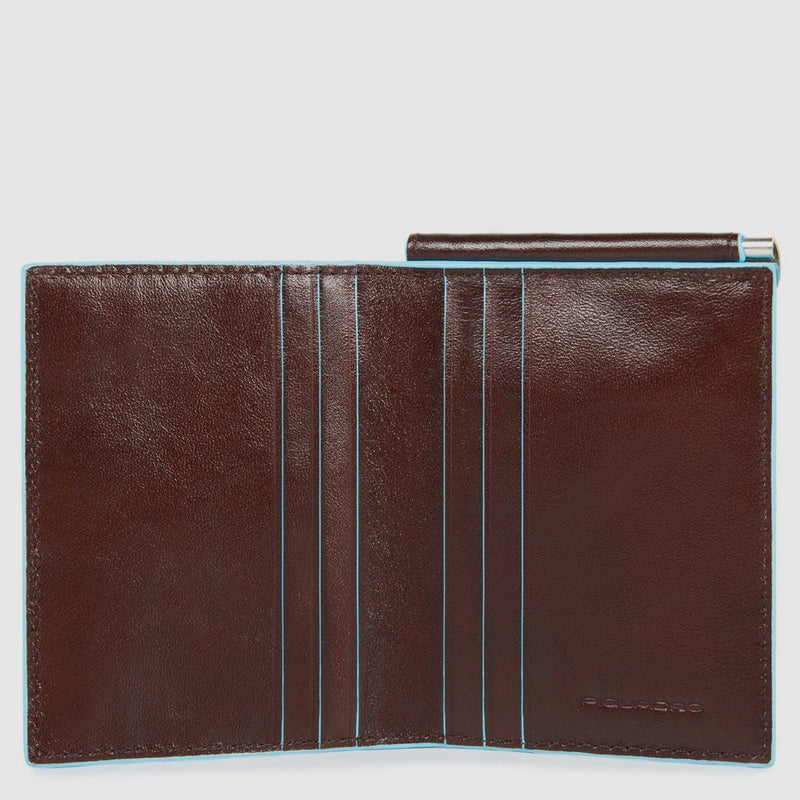 Men’s vertical wallet samll with money clip