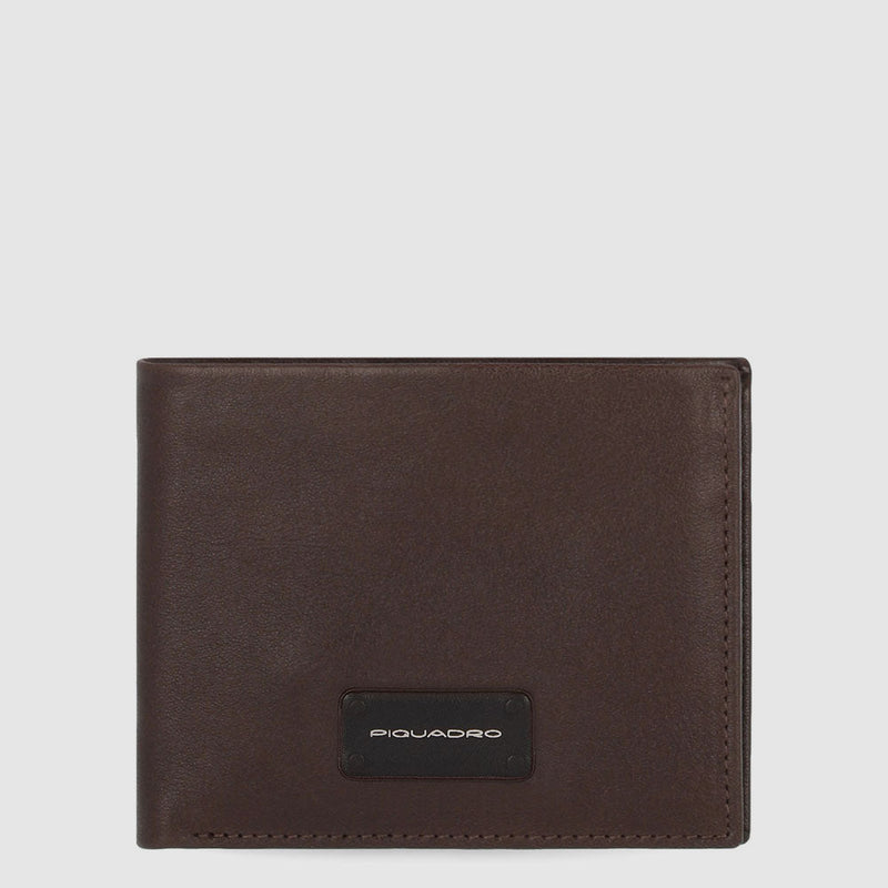 Men’s wallet with removable document facility