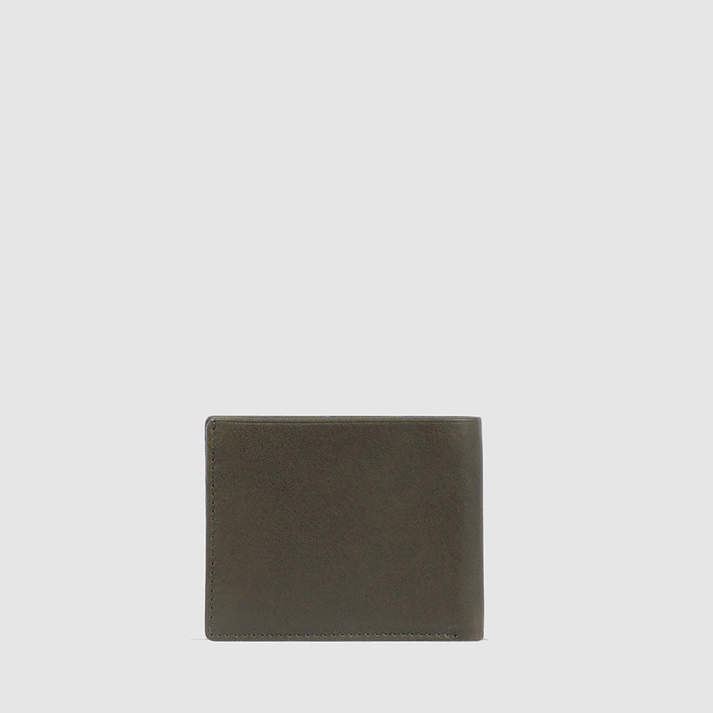 Men’s wallet with removable document facility