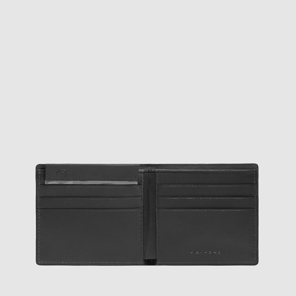 Men’s wallet with removable document facility