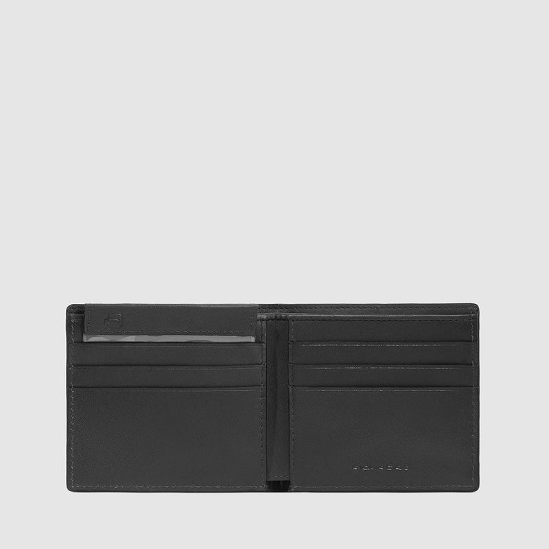 Men’s wallet with removable document facility