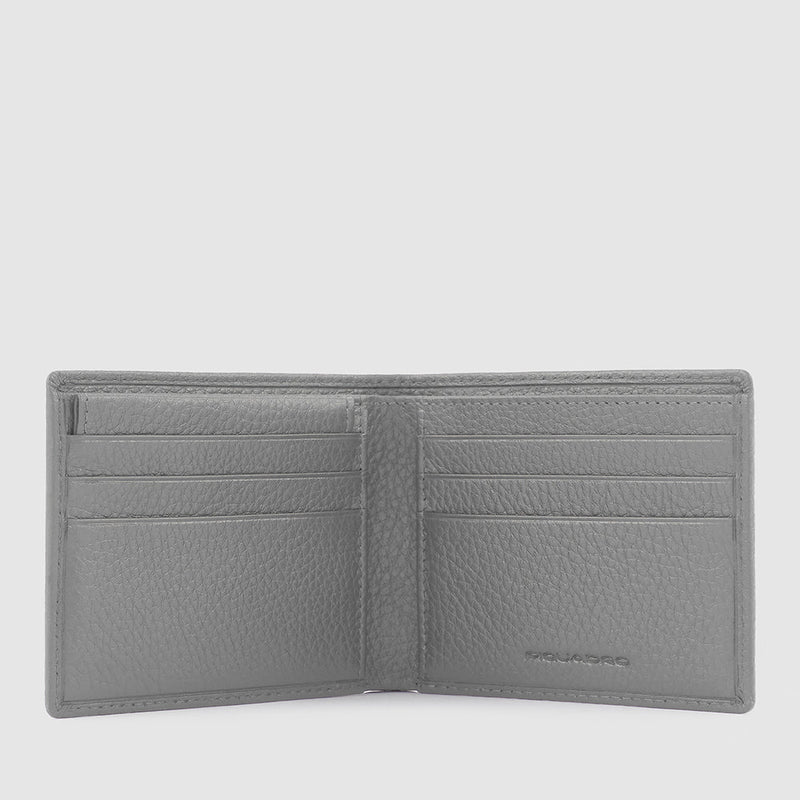 Men’s wallet with removable document facility