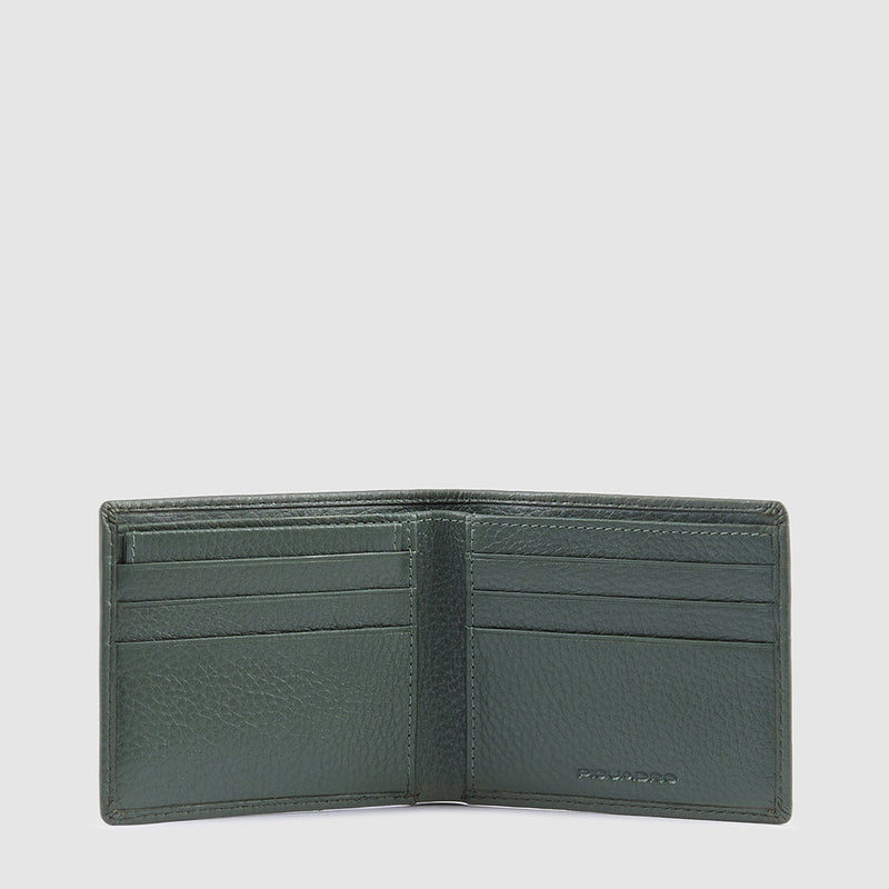 Men’s wallet with removable document facility