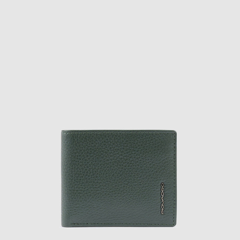 Men’s wallet with removable document facility