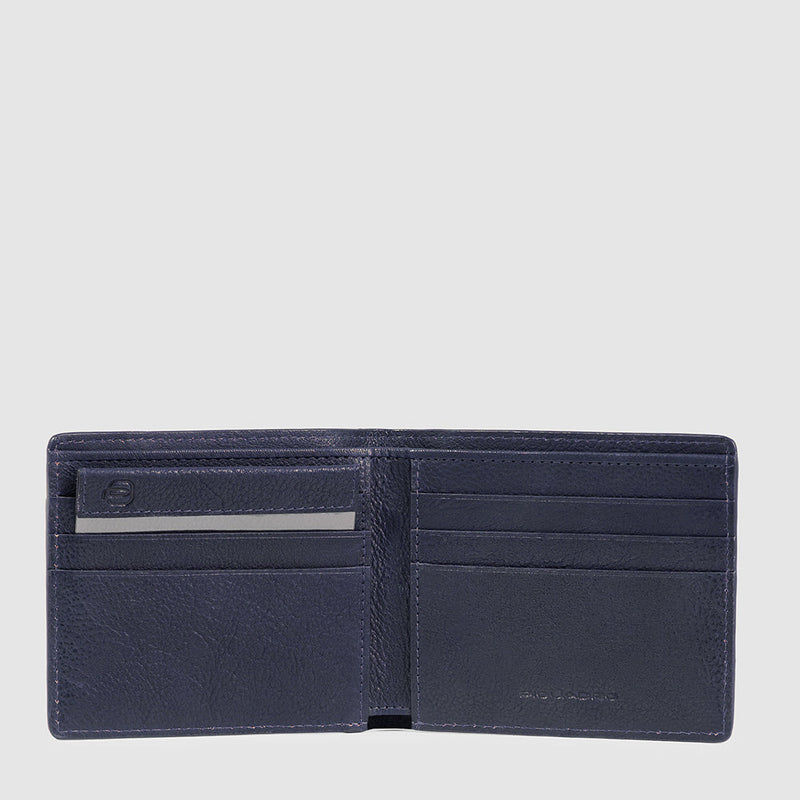 Men’s wallet with removable document facility