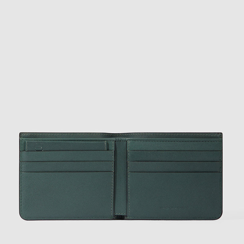 Men’s wallet with removable document facility